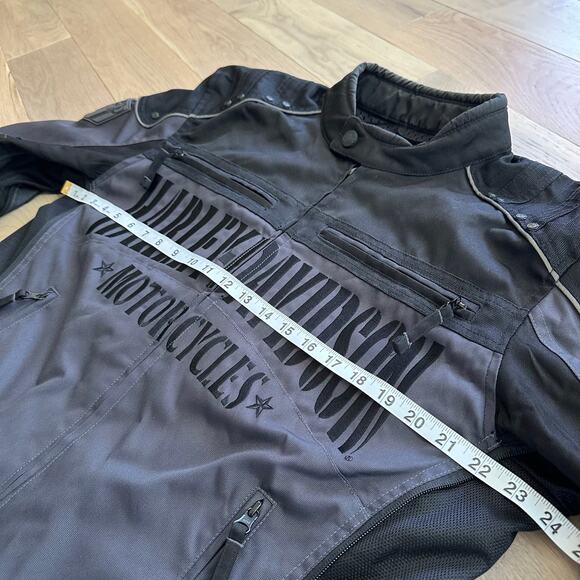 Harley Davidson Rex Switchback Protection Functional Motorcycle Jacket Large - Picture 11 of 11
